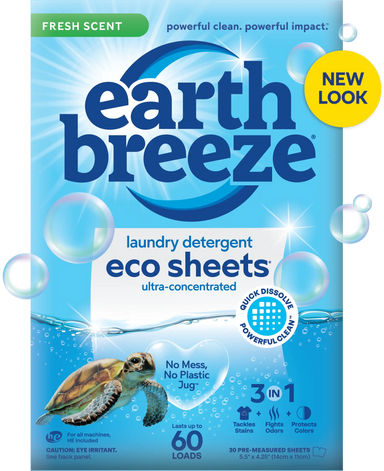 Laundry Detergent Eco Sheets - 60 Loads